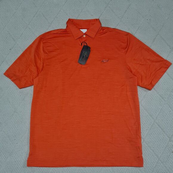 Greg Norman Golf Polo Shirt Lot of 2 Mens MEDIUM Play Dry Activewear Preppy - Picture 2 of 15